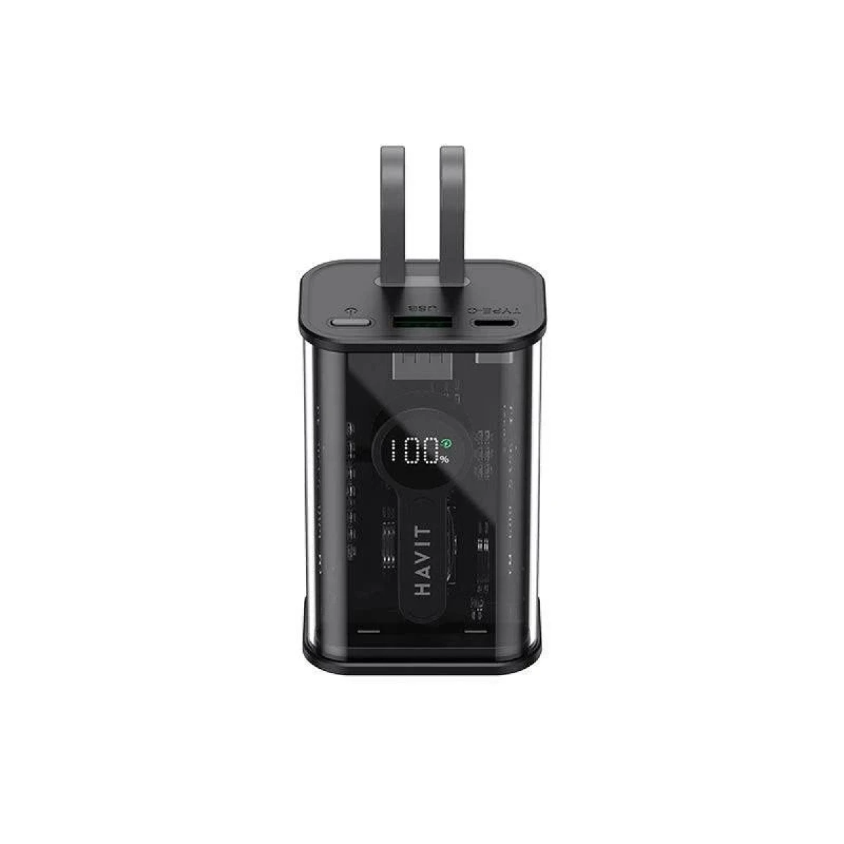 HAVIT PB94 Charge Power Bank 10K mAh - Black HAVIT PB94 Charge Power Bank 10K mAh - Black